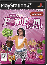 Eyetoy Play: Pom Pom Party PAL Playstation 2 PAL box art